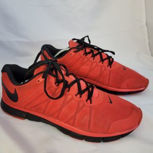 Nike Men's Size 12.5 Free Trainer 3.0 Red Black Running Shoes  Sneakers Gym Walk